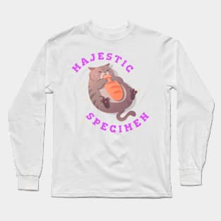 Cat majestic specimen Long Sleeve T-Shirt